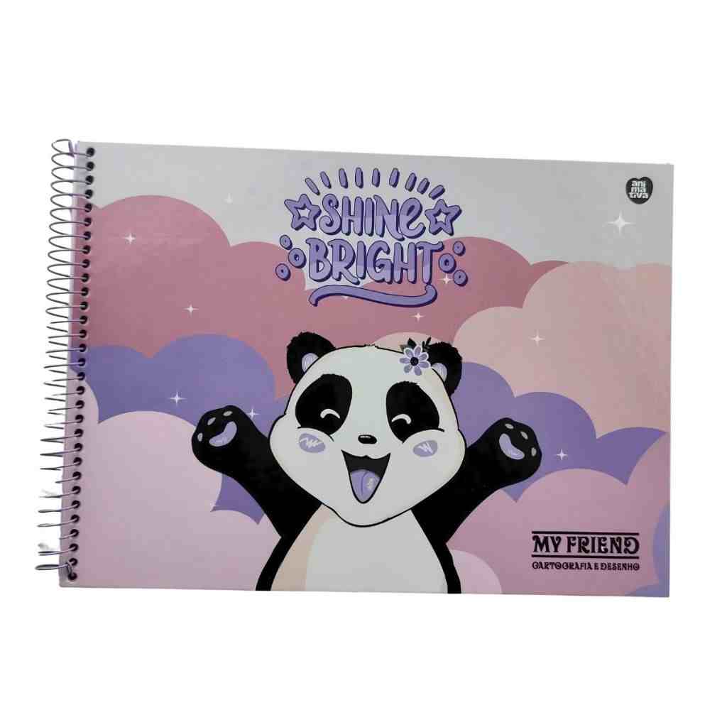 CADERNO DESENHO/CARTOGRAFIA MY FRIEND C.D.